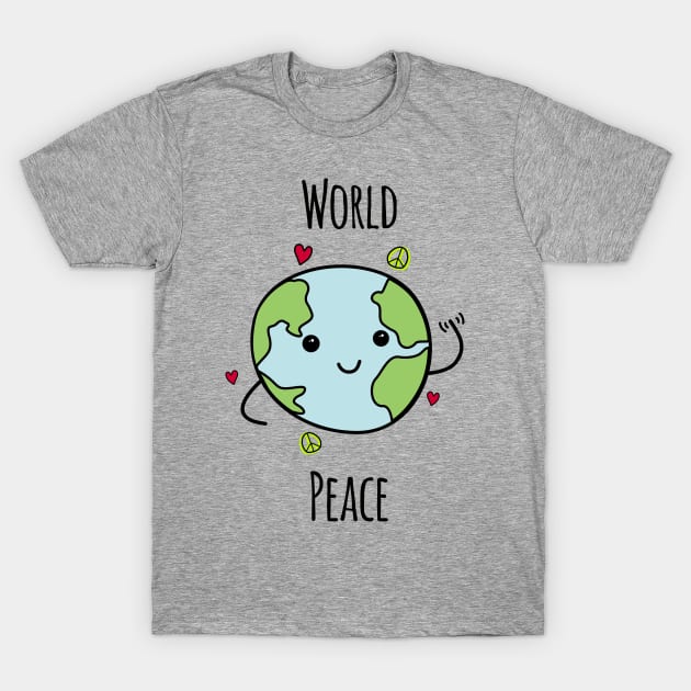 World Peace T-Shirt by bluevolcanoshop@gmail.com